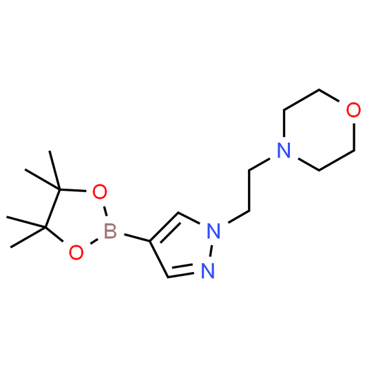 4-(2-(4-(4,4,5,5-Tetramethyl-1,3,2-dioxaborolan-2-yl)-1H-pyrazol-1-yl)ethyl)morpholine