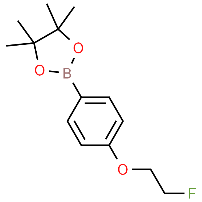 2-(4-(2-Fluoroethoxy)phenyl)-4,4,5,5-tetramethyl-1,3,2-dioxaborolane