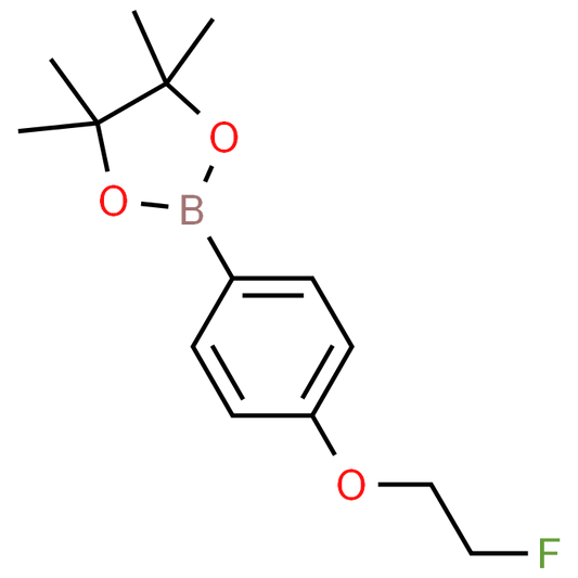 2-(4-(2-Fluoroethoxy)phenyl)-4,4,5,5-tetramethyl-1,3,2-dioxaborolane