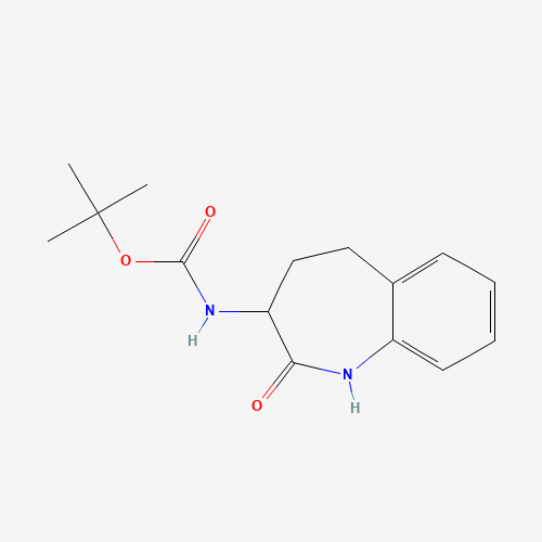 tert-Butyl (2-oxo-2,3,4,5-tetrahydro-1H-benzo[b]azepin-3-yl)carbamate