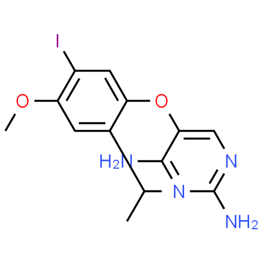 5-(5-Iodo-2-isopropyl-4-methoxyphenoxy)pyrimidine-2,4-diamine
