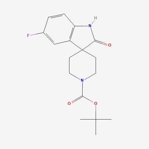 tert-Butyl 5-fluoro-2-oxospiro[indoline-3,4'-piperidine]-1'-carboxylate