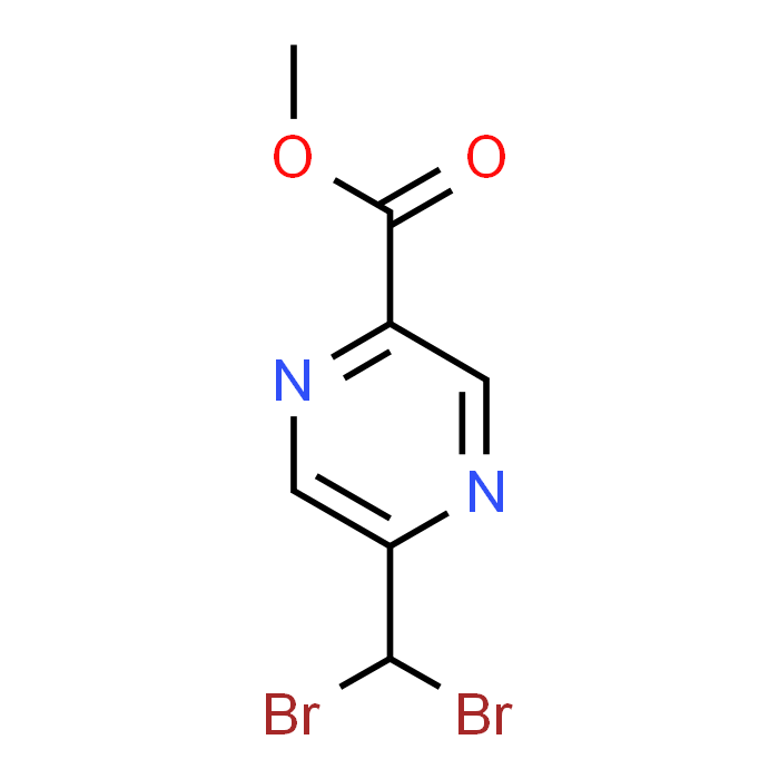 Methyl 5-(dibromomethyl)pyrazine-2-carboxylate