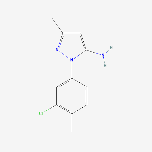 1-(3-Chloro-4-methylphenyl)-3-methyl-1H-pyrazol-5-amine