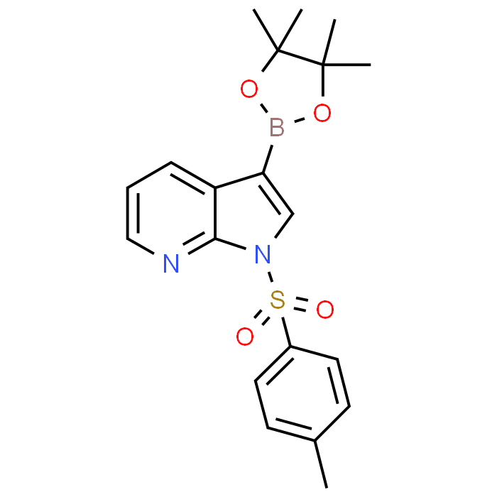 3-(4,4,5,5-Tetramethyl-1,3,2-dioxaborolan-2-yl)-1-tosyl-1H-pyrrolo[2,3-b]pyridine