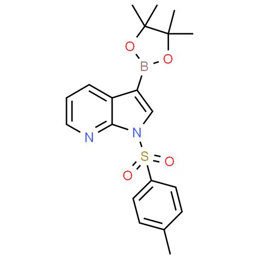 3-(4,4,5,5-Tetramethyl-1,3,2-dioxaborolan-2-yl)-1-tosyl-1H-pyrrolo[2,3-b]pyridine