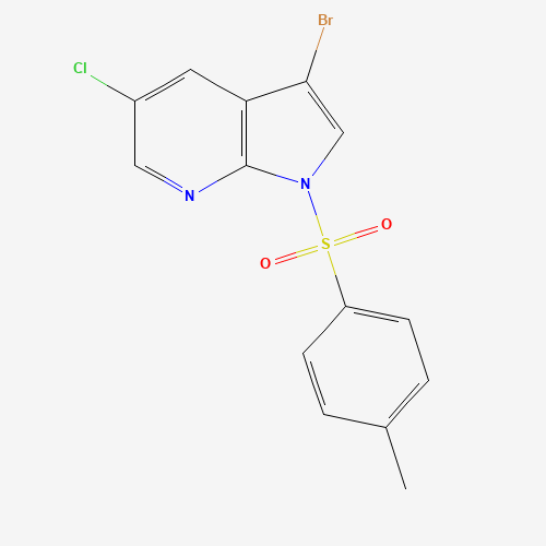 3-Bromo-5-chloro-1-[(4-methylphenyl)sulfonyl]-1H-pyrrolo[2,3-b]pyridine