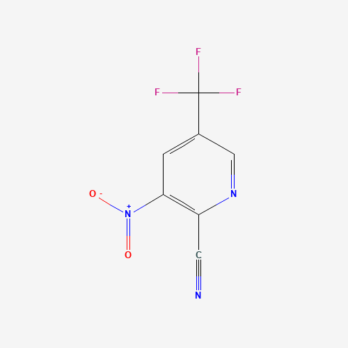 3-Nitro-5-(trifluoromethyl)picolinonitrile