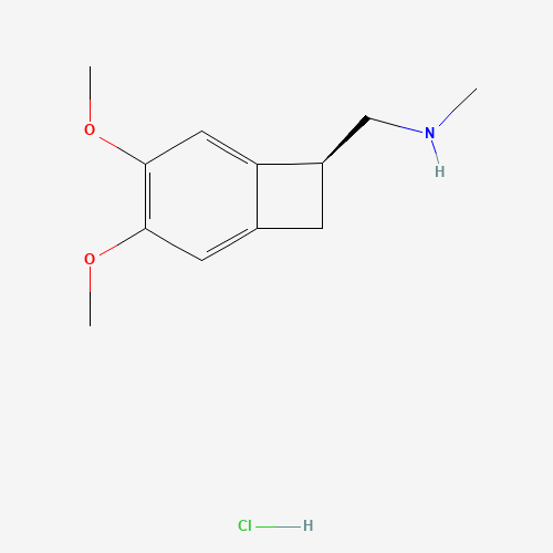 (1S)-4,5-Dimethoxy-1-[(methylamino)methyl]benzocyclobutane hydrochloride