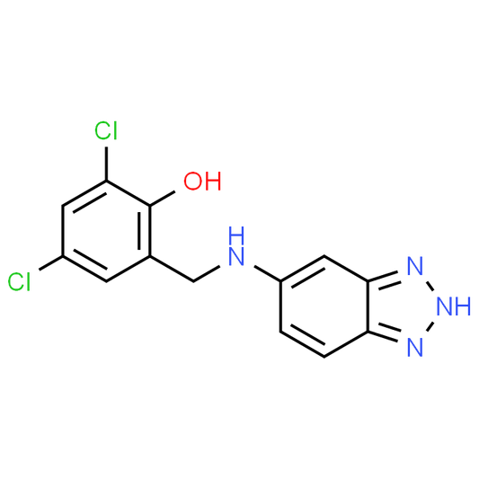 2-(((1H-Benzo[d][1,2,3]triazol-6-yl)amino)methyl)-4,6-dichlorophenol