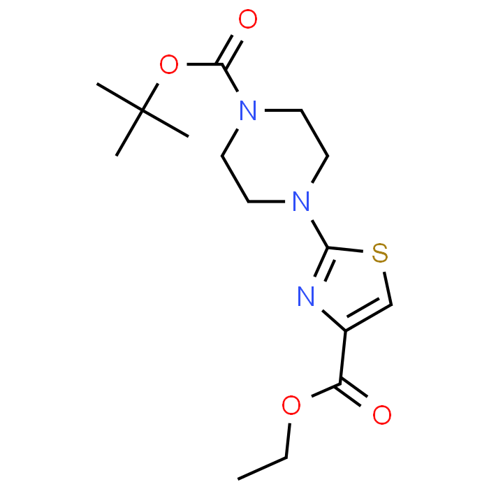 Ethyl 2-(4-(tert-butoxycarbonyl)piperazin-1-yl)thiazole-4-carboxylate