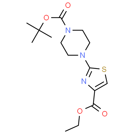 Ethyl 2-(4-(tert-butoxycarbonyl)piperazin-1-yl)thiazole-4-carboxylate