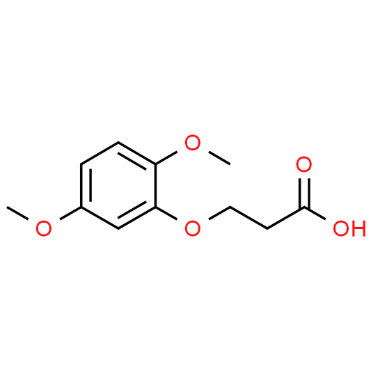 3-(2,5-Dimethoxyphenoxy)propanoic acid