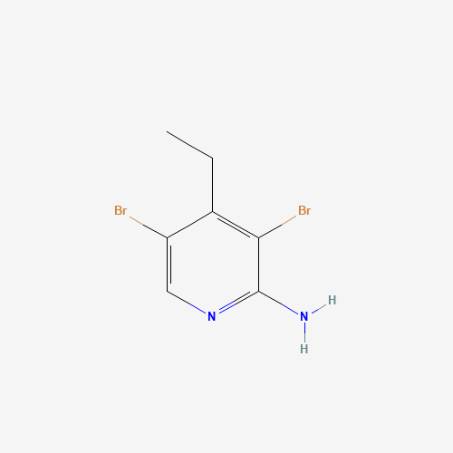 3,5-Dibromo-4-ethylpyridin-2-amine