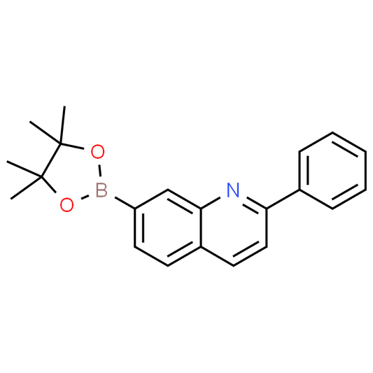 2-Phenyl-7-(4,4,5,5-tetramethyl-1,3,2-dioxaborolan-2-yl)quinoline