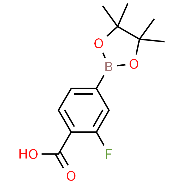 2-Fluoro-4-(4,4,5,5-tetramethyl-1,3,2-dioxaborolan-2-yl)benzoic acid