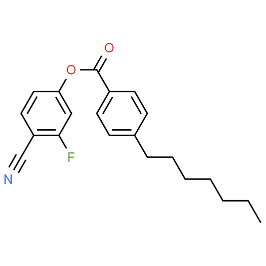 4-Cyano-3-fluorophenyl 4-heptylbenzoate