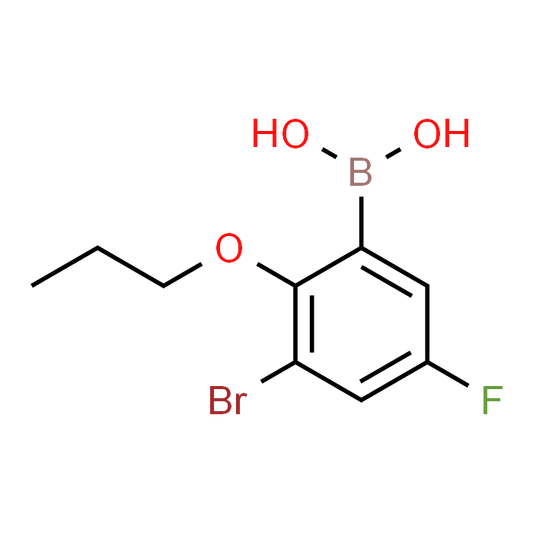 (3-Bromo-5-fluoro-2-propoxyphenyl)boronic acid