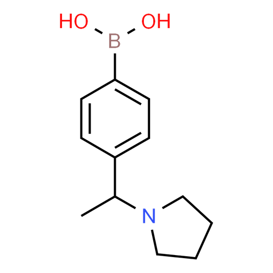 (4-(1-(Pyrrolidin-1-yl)ethyl)phenyl)boronic acid