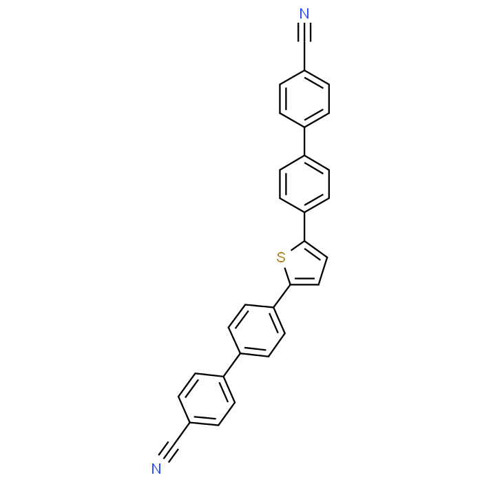 4',4'''-(Thiophene-2,5-diyl)bis(([1,1'-biphenyl]-4-carbonitrile))