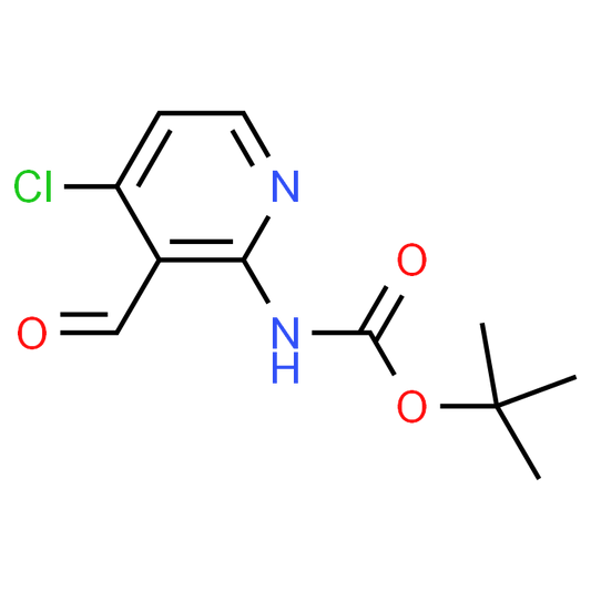 tert-Butyl (4-chloro-3-formylpyridin-2-yl)carbamate