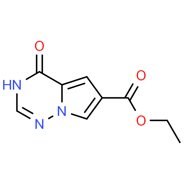 Ethyl 4-oxo-3,4-dihydropyrrolo[2,1-f][1,2,4]triazine-6-carboxylate