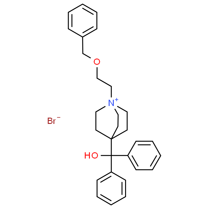 1-(2-(Benzyloxy)ethyl)-4-(hydroxydiphenylmethyl)quinuclidin-1-ium bromide