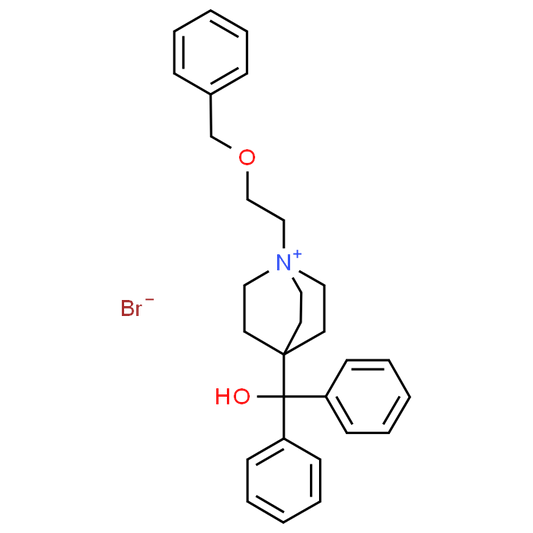 1-(2-(Benzyloxy)ethyl)-4-(hydroxydiphenylmethyl)quinuclidin-1-ium bromide