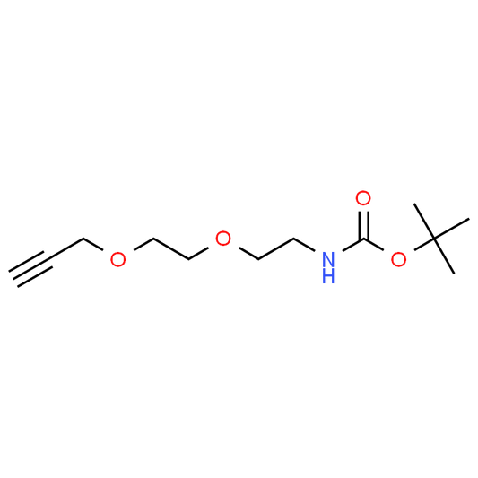 Propargyl-PEG2-NHBoc