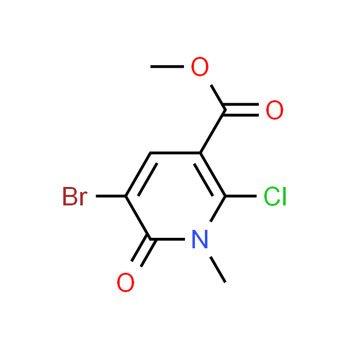 Methyl 5-bromo-2-chloro-1-methyl-6-oxo-1,6-dihydropyridine-3-carboxylate