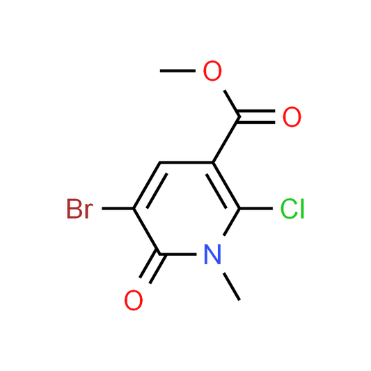 Methyl 5-bromo-2-chloro-1-methyl-6-oxo-1,6-dihydropyridine-3-carboxylate