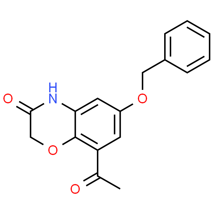 8-Acetyl-6-(benzyloxy)-2H-benzo[b][1,4]oxazin-3(4H)-one