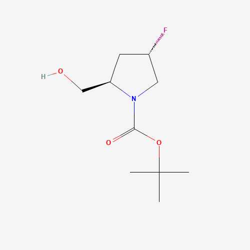 tert-Butyl (2R,4S)-4-fluoro-2-(hydroxymethyl)pyrrolidine-1-carboxylate