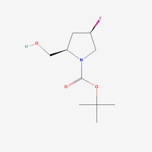 tert-butyl (2R,4R)-4-fluoro-2-(hydroxymethyl)pyrrolidine-1-carboxylate
