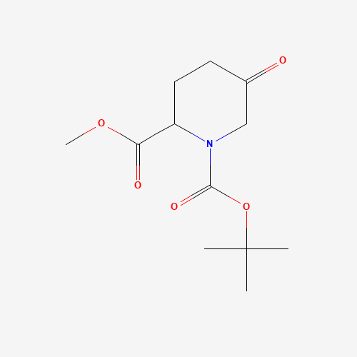 1-tert-Butyl 2-methyl 5-oxopiperidine-1,2-dicarboxylate