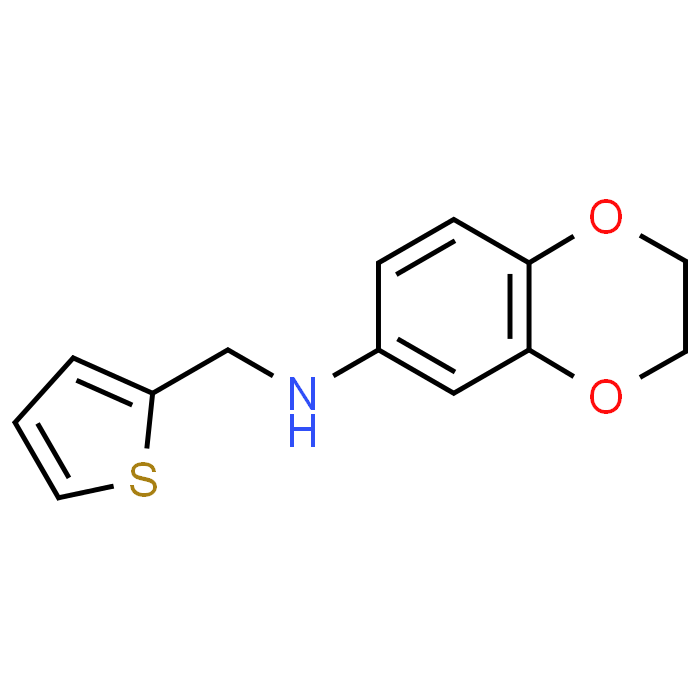 N-(Thiophen-2-ylmethyl)-2,3-dihydro-1,4-benzodioxin-6-amine