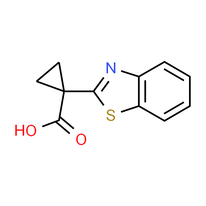 1-(Benzo[d]thiazol-2-yl)cyclopropanecarboxylic acid