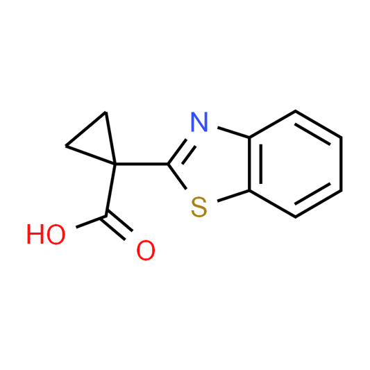 1-(Benzo[d]thiazol-2-yl)cyclopropanecarboxylic acid