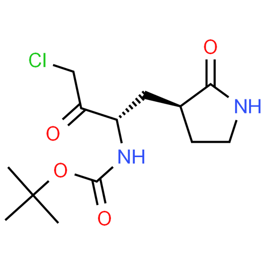 tert-Butyl ((S)-4-chloro-3-oxo-1-((S)-2-oxopyrrolidin-3-yl)butan-2-yl)carbamate