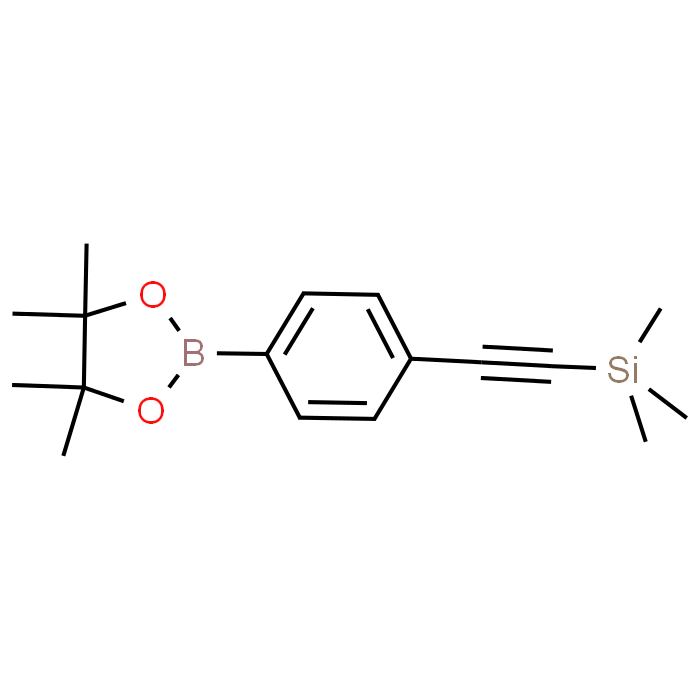 Trimethyl((4-(4,4,5,5-tetramethyl-1,3,2-dioxaborolan-2-yl)phenyl)ethynyl)silane