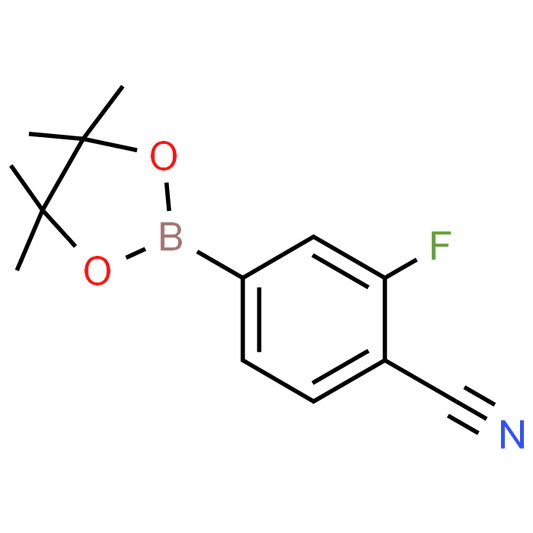 2-Fluoro-4-(4,4,5,5-tetramethyl-1,3,2-dioxaborolan-2-yl)benzonitrile