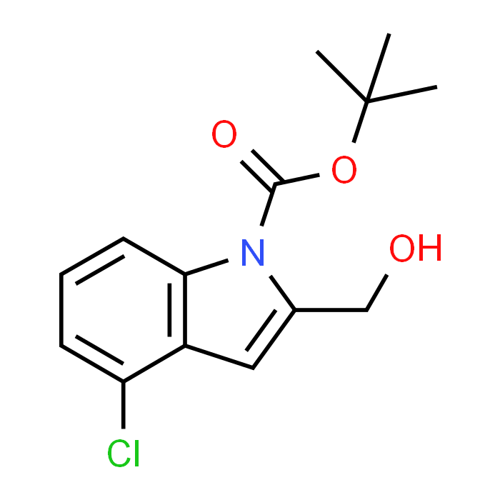 tert-Butyl 4-chloro-2-(hydroxymethyl)-1H-indole-1-carboxylate