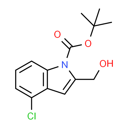 tert-Butyl 4-chloro-2-(hydroxymethyl)-1H-indole-1-carboxylate