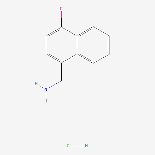 (4-Fluoronaphthalen-1-yl)methanamine hydrochloride