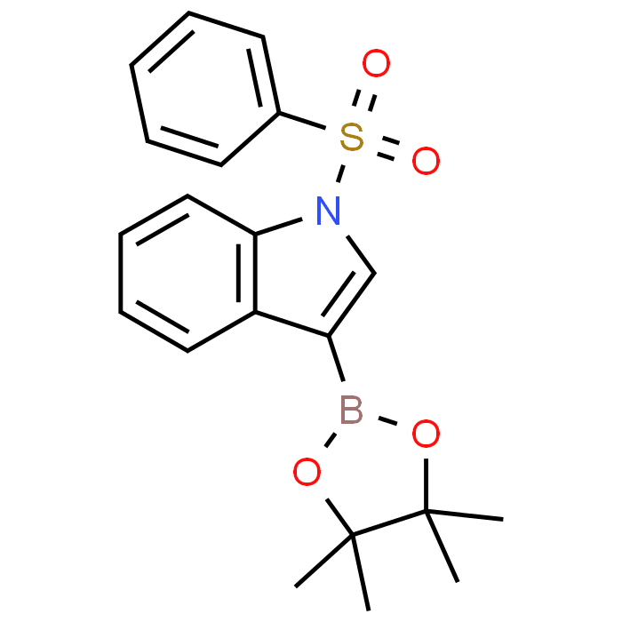 1-(Phenylsulfonyl)-3-(4,4,5,5-tetramethyl-1,3,2-dioxaborolan-2-yl)-1H-indole