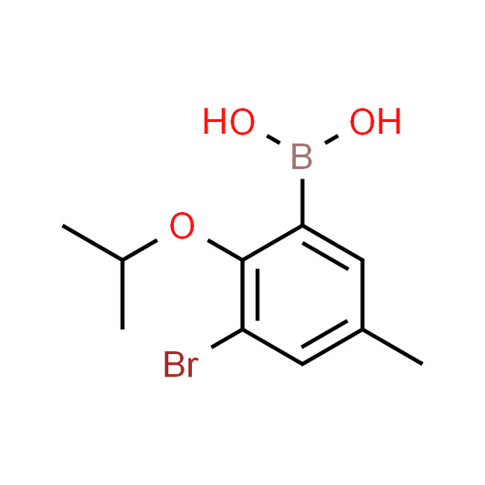 (3-Bromo-2-isopropoxy-5-methylphenyl)boronic acid