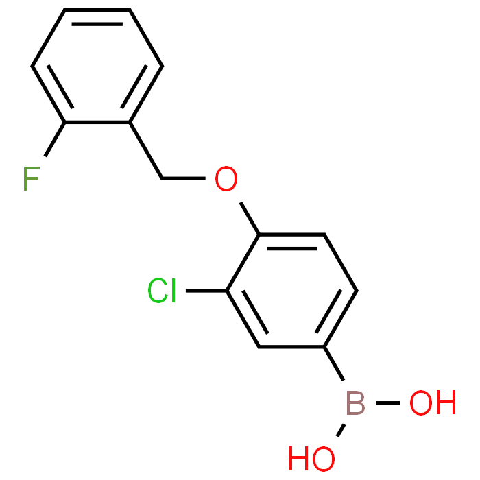 (3-Chloro-4-((2-fluorobenzyl)oxy)phenyl)boronic acid