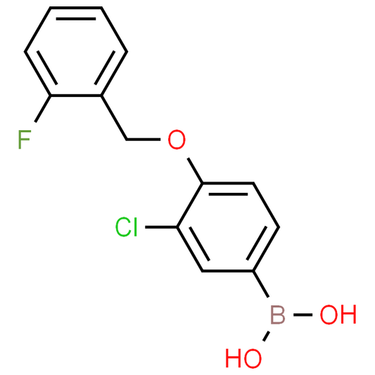 (3-Chloro-4-((2-fluorobenzyl)oxy)phenyl)boronic acid