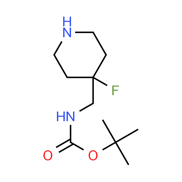tert-Butyl ((4-fluoropiperidin-4-yl)methyl)carbamate