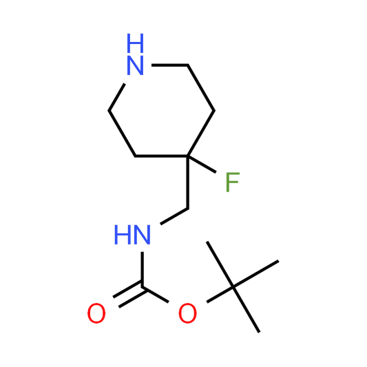 tert-butyl N-[(4-fluoropiperidin-4-yl)methyl]carbamate